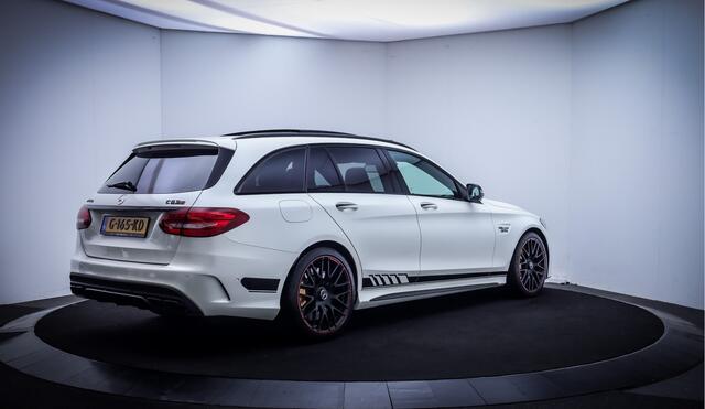 Mercedes-Benz C-KLASSE Estate AMG 63 S Edition 1 VOL.OPTIES | PARELMOER | KERAMISCH | KUIP ST. | PERF. UITLAAT | ADAPTIEF | HEADUP