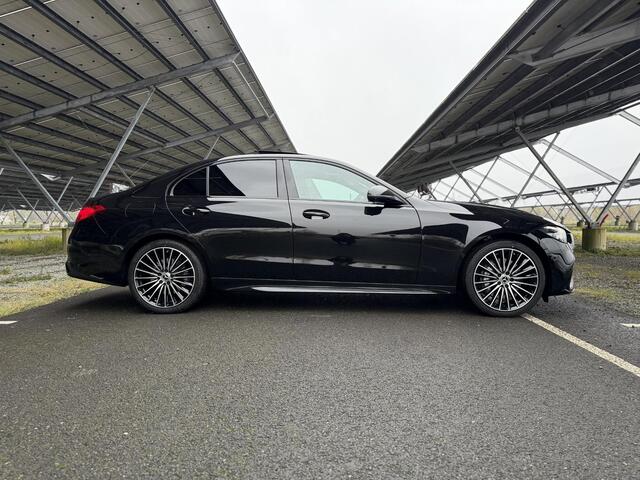 Mercedes-Benz C-KLASSE 300e Business Solution AMG | Night | Panoramadak | 360 camera | Memory stoelen | Digital light | Sfeerverlichting |