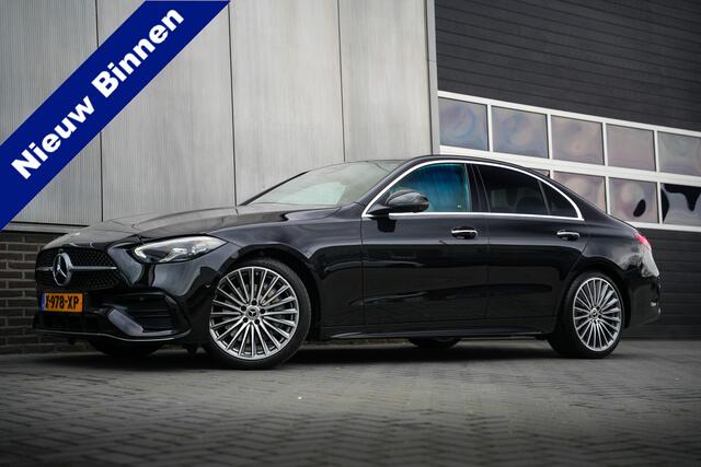Mercedes-Benz C-KLASSE 180 AMG Line Adapt.Cruise/ 360-cam/ Led-koplamp/ Elek.Stoel/ Stoelverw./ Sfeerverl./ MBUX/ 20''LMV