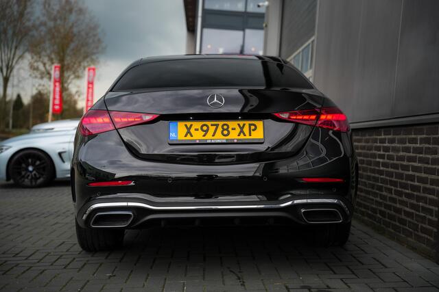 Mercedes-Benz C-KLASSE 180 AMG Line Adapt.Cruise/ 360-cam/ Led-koplamp/ Elek.Stoel/ Stoelverw./ Sfeerverl./ MBUX/ 20''LMV