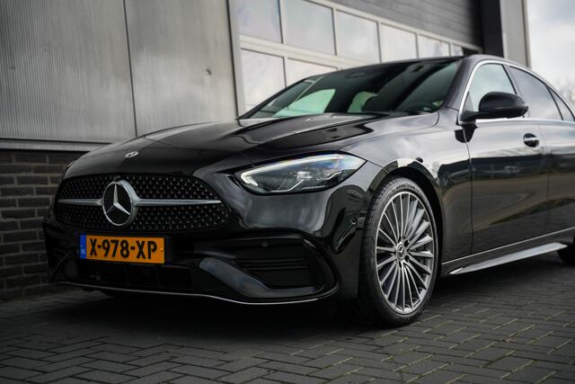 Mercedes-Benz C-KLASSE 180 AMG Line Adapt.Cruise/ 360-cam/ Led-koplamp/ Elek.Stoel/ Stoelverw./ Sfeerverl./ MBUX/ 20''LMV