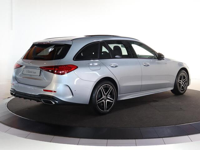 Mercedes-Benz C-KLASSE Estate 300 e Business Solution AMG | Night | Panoramadak | AMG Line Plus | Trekhaak | Head-up | Burmester |