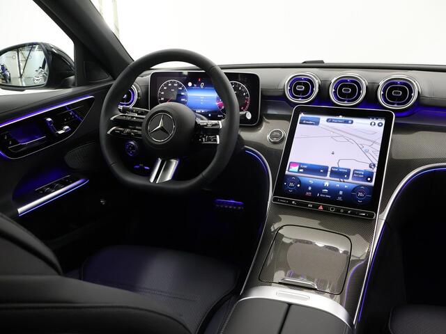 Mercedes-Benz C-KLASSE Estate 180 Star Edition AMG Line | Panorama dak | Stoel ventilatie | Digital Light | Night | Dode hoek ass | Memory stoelen | Keyless Entry