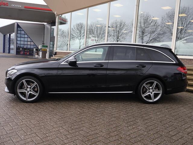 Mercedes-Benz C-KLASSE Estate 200 PREMIUM PLUS 184 PK AUT. + WEGKL. TREKHAAK | DRAADLOZE CARPLAY | CAMERA | 18 INCH AMG | STOELVERW.