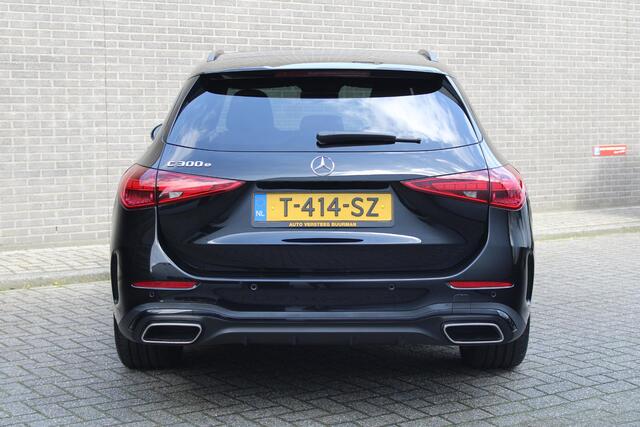 Mercedes-Benz C-KLASSE Estate 300 e AMG Line Burmester audio, Schuif/Kanteldak, Elektr. Achterklep, Keyless Entry/Start, Navigatie, Dodehoek detectie, Luxe lederen bekleding