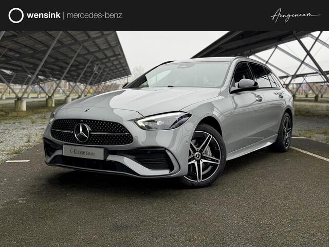 Mercedes-Benz C-KLASSE Estate 300e Business Solution AMG | Night | Panoramaschuifdak | AMG Line Plus | Head-up | Burmester | Trekhaak |