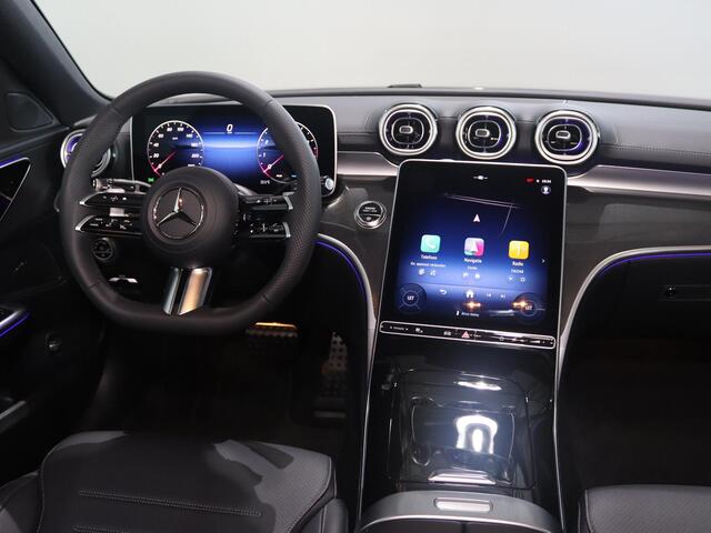 Mercedes-Benz C-KLASSE 180 Business Solution AMG | Panoramaschuifdak | Night | 19 inch LM Velgen | Trekhaak | 360 Camera | Memory Elek. stoelen