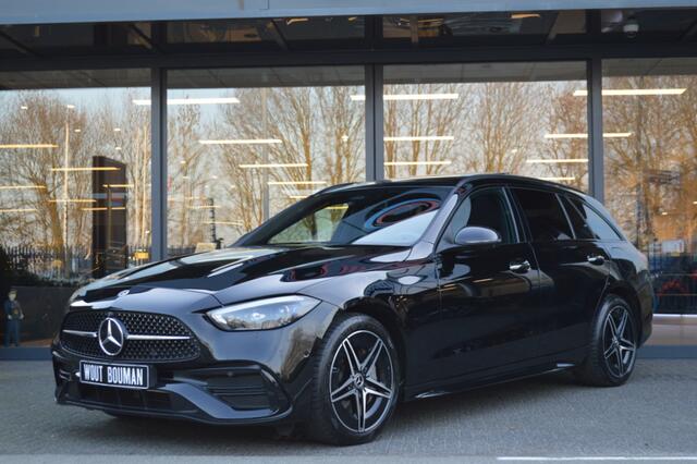 Mercedes-Benz C-KLASSE Estate 300 e AMG Led Leder Panorama Memory Sfeer Camera 360 Head-Up Augmented Trekh Keyless Pdc
