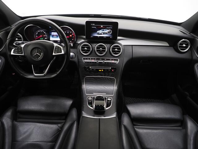 Mercedes-Benz C-KLASSE Estate 180 AMG | Leder | Stoelverwarming | Sfeerlicht | Cruise | Zwarte Hemel | PDC | Climate