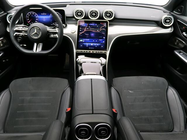 Mercedes-Benz C-KLASSE 300 e Business Solution AMG AMG Line | Night Pakket | Panorama SChuif-Kanteldak | Alarm | Distronic. Inclusief 24 maanden MB Certified garantie voor Europa.