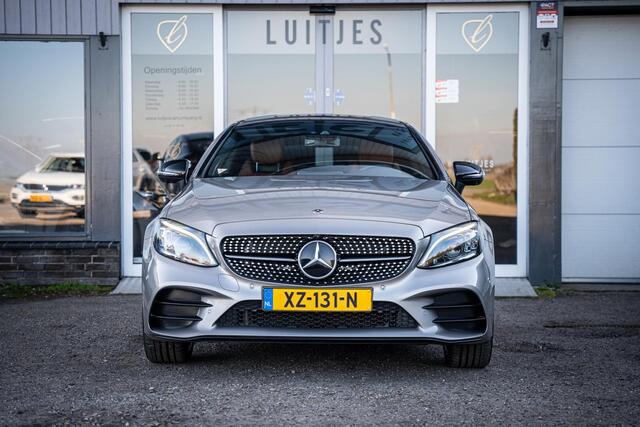 Mercedes-Benz C-KLASSE Coupé 300 AMG Premium+|Pano|Luchtvering|Burmester|Designo-interior|360°|Org.NL|1e eig.|Dealer-onderhouden