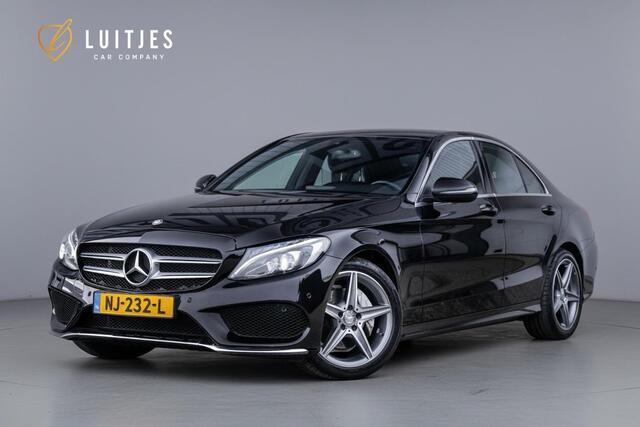 Mercedes-Benz C-KLASSE C180 AMG Sport I Slechts 48.000km I Org.NL I 1e-eig. I Leder I Camera I 18'' I Topconditie.