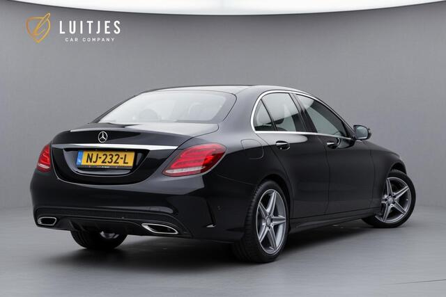 Mercedes-Benz C-KLASSE C180 AMG Sport I Slechts 48.000km I Org.NL I 1e-eig. I Leder I Camera I 18'' I Topconditie.