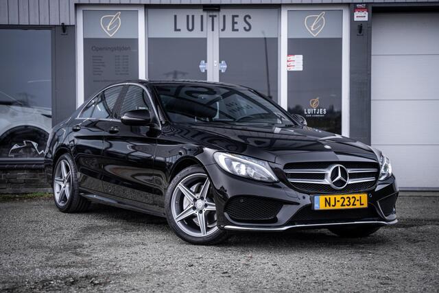 Mercedes-Benz C-KLASSE C180 AMG Sport I Slechts 48.000km I Org.NL I 1e-eig. I Leder I Camera I 18'' I Topconditie.