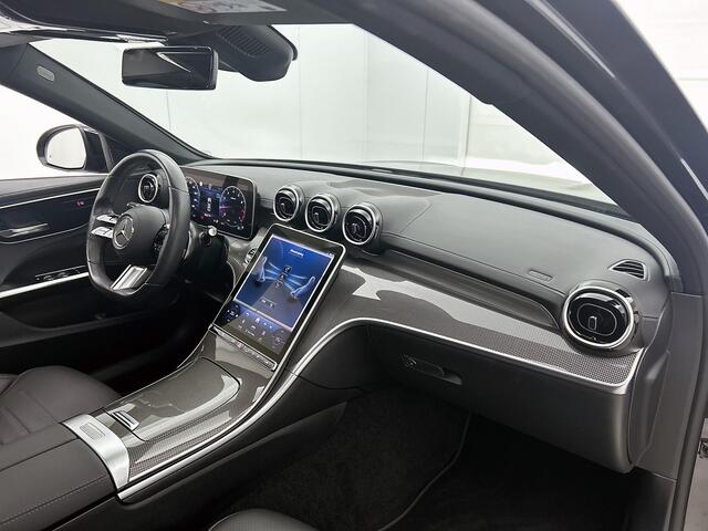 Mercedes-Benz C-KLASSE 200 AMG Nightpakket | Panoramadak | Alarm | Car Play | Sfeerverlichting | Parkeerpakket met Camera > MB-paasweekend