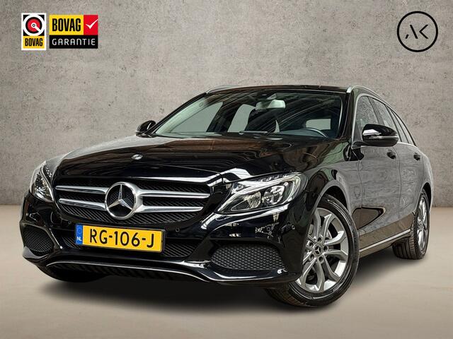Mercedes-Benz C-KLASSE 180 Sport 156Pk automaat (NAVIGATIE, CAMERA, CRUISE, SPORTSTOELEN, LED KOPLAMPEN, NIEUWE APK, NIEUWSTAAT)