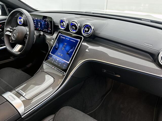 Mercedes-Benz C-KLASSE 300 e AMG-line Night pakket | Panorama schuifdak | 19" multispaaks lichtmetalen AMG-velgen | MB-paasweekend