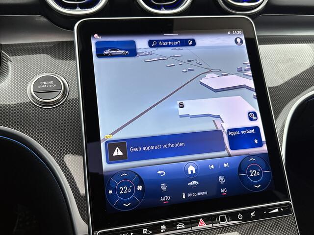 Mercedes-Benz C-KLASSE 300 e AMG-line Night pakket | Panorama schuifdak | 19" multispaaks lichtmetalen AMG-velgen | MB-paasweekend