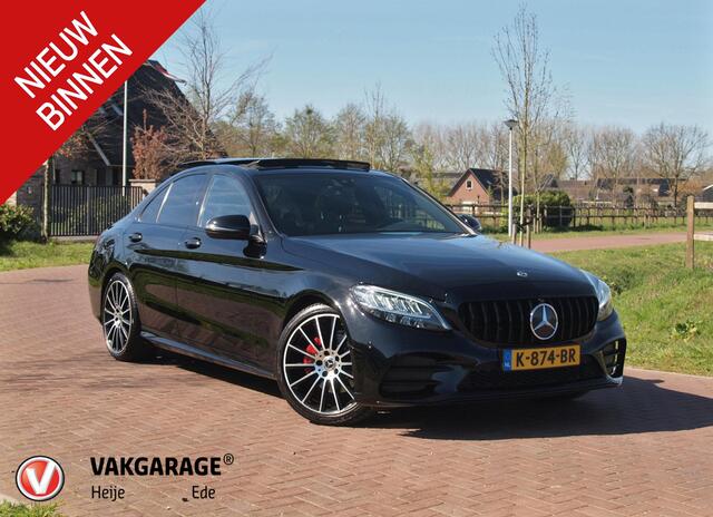 Mercedes-Benz C-KLASSE 200 Premium Plus Pack | AMG Line | Panoramadak | Camera | Burmester | Sfeerverlichting |