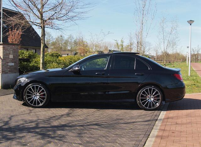 Mercedes-Benz C-KLASSE 200 Premium Plus Pack | AMG Line | Panoramadak | Camera | Burmester | Sfeerverlichting |