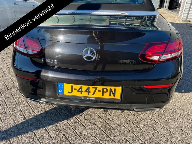 Mercedes-Benz C-KLASSE Cabrio 200 Premium Plus Pack | 1E EIGENAAR | 12MND GARANTIE | BURMESTER | LED | NAVI | CAMERA | LEDER |