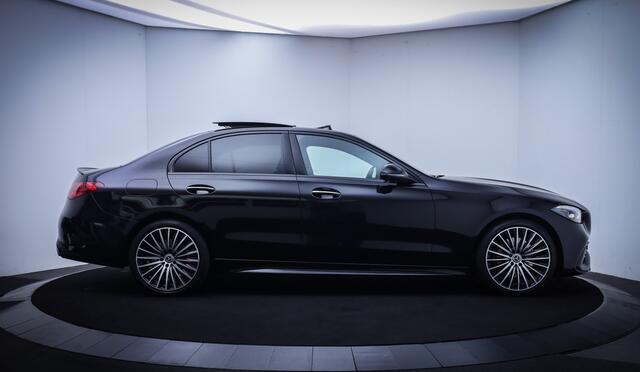 Mercedes-Benz C-KLASSE 300e AMG Line Limited PANO | MEMORY | LEDER | 360 CAM | CARPLAY | BLINDSPOT | STOELVERW + MASSAGE | ACC | LMV 19''