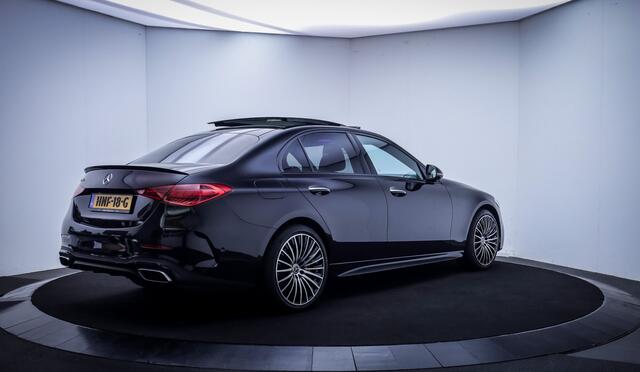 Mercedes-Benz C-KLASSE 300e AMG Line Limited PANO | MEMORY | LEDER | 360 CAM | CARPLAY | BLINDSPOT | STOELVERW + MASSAGE | ACC | LMV 19''