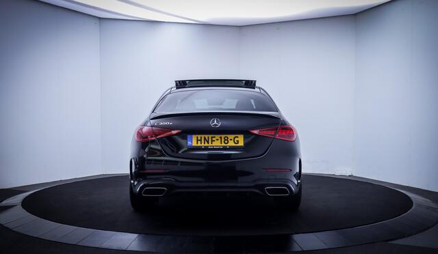 Mercedes-Benz C-KLASSE 300e AMG Line Limited PANO | MEMORY | LEDER | 360 CAM | CARPLAY | BLINDSPOT | STOELVERW + MASSAGE | ACC | LMV 19''