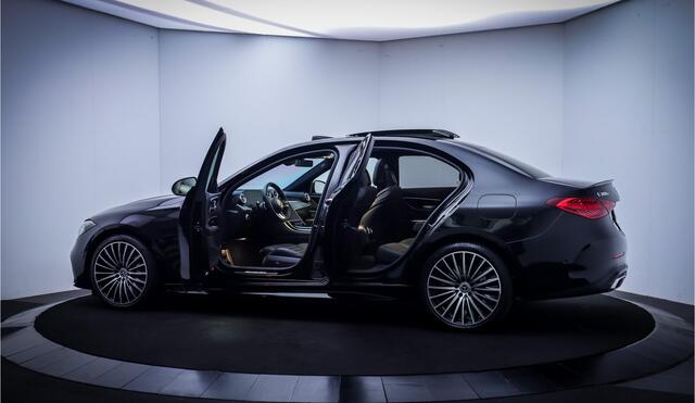 Mercedes-Benz C-KLASSE 300e AMG Line Limited PANO | MEMORY | LEDER | 360 CAM | CARPLAY | BLINDSPOT | STOELVERW + MASSAGE | ACC | LMV 19''