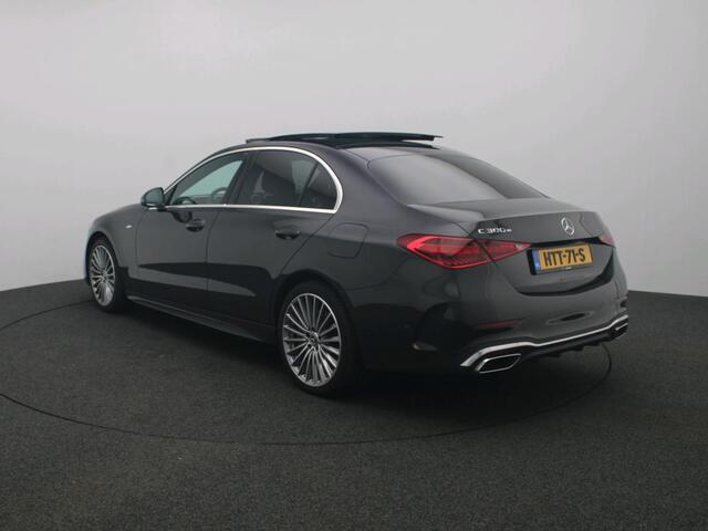Mercedes-Benz C-KLASSE 300 e Business Solution AMG AMG Line | Night Pakket | Panoramadak | 19 Inch AMG Velgen | Memory Voorstoelen. Inclusief 24 maanden Mercedes-Benz Certified garantie voor Europa.