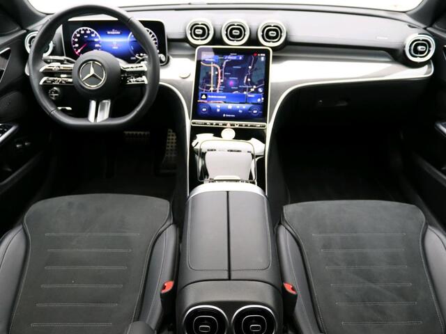 Mercedes-Benz C-KLASSE 300 e Business Solution AMG AMG Line | Night Pakket | Panoramadak | 19 Inch AMG Velgen | Memory Voorstoelen. Inclusief 24 maanden Mercedes-Benz Certified garantie voor Europa.