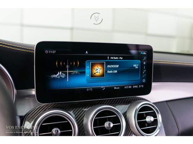 Mercedes-Benz C-KLASSE AMG 63 S Coupé Ceramic|Matte lak|Aerodynamica|Full Carbon|Performance stoelen|Burmester|BTW