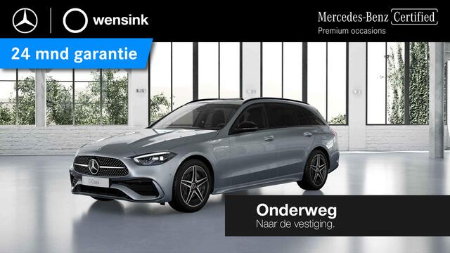 Mercedes-Benz C-KLASSE Estate 300 e AMG Line | Night | Memory | Panoramadak | Stoelventilatie |