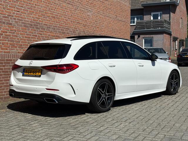 Mercedes-Benz C-KLASSE 180 AMG LINE Panoramadak / Carplay / Burmester / Night Package / Camera