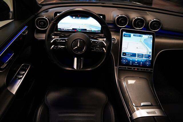 Mercedes-Benz C-KLASSE 180 AMG Line|Sfeerverlichting|Carplay|Leder|Acc