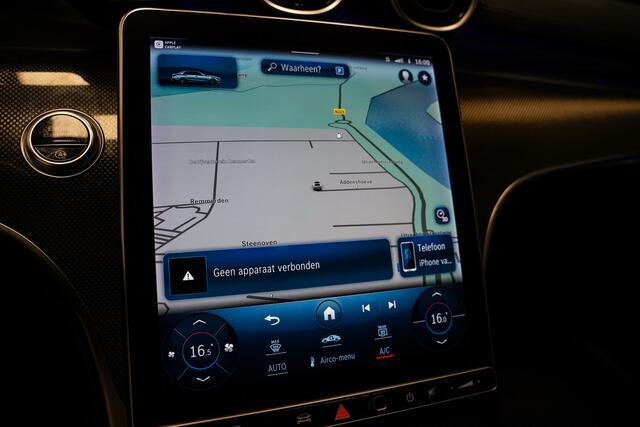 Mercedes-Benz C-KLASSE 180 AMG Line|Sfeerverlichting|Carplay|Leder|Acc