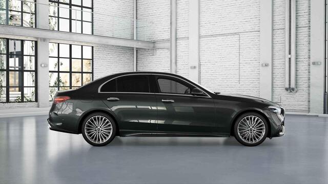 Mercedes-Benz C-KLASSE 300e Business Solution AMG | Matrix Led | Panoramaschuifdak | Keyless | Stoelverwarming | Dodehoekassistent |