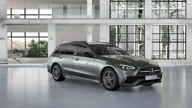 Mercedes-Benz C-KLASSE Estate 300e Business Solution AMG | Panoramaschuifdak | Nightpakket | Burmester | Head-Up | Digital Light |