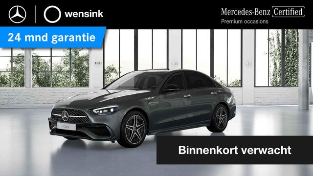 Mercedes-Benz C-KLASSE 300 e AMG Line | Panoramadak | Memory | Night pakket | Digital light |