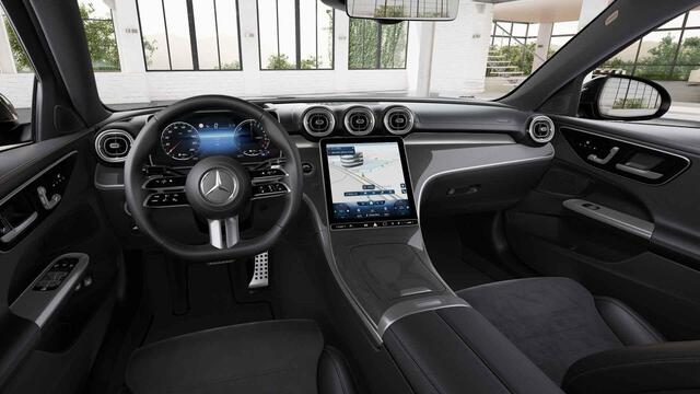 Mercedes-Benz C-KLASSE 300 e AMG Line | Panoramadak | Memory | Night pakket | Digital light |