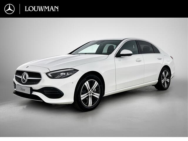 Mercedes-Benz C-KLASSE 300 e Business Solution | Parkeerpakket met achteruitrijcamera | Warmtewerend, donkergetint glas | Trekhaak | GUARD 360° Plus | Smartphone-integratie |