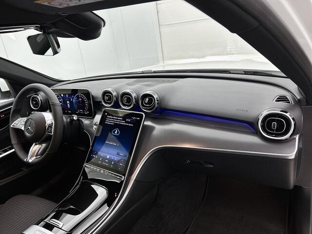 Mercedes-Benz C-KLASSE 300 e Business Solution | Parkeerpakket met achteruitrijcamera | Warmtewerend, donkergetint glas | Trekhaak | GUARD 360° Plus | Smartphone-integratie |
