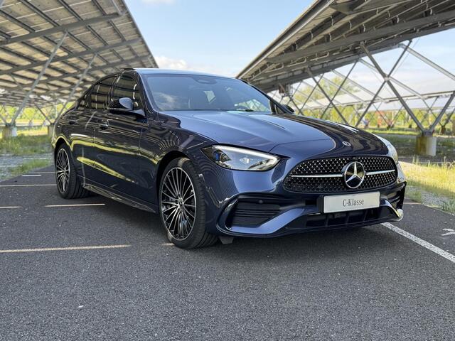 Mercedes-Benz C-KLASSE 300e Business Solution AMG | Night | Panoramaschuifdak | Burmester | AMG-line plus | Head-up display | Trekhaak |