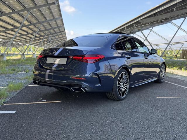 Mercedes-Benz C-KLASSE 300e Business Solution AMG | Night | Panoramaschuifdak | Burmester | AMG-line plus | Head-up display | Trekhaak |