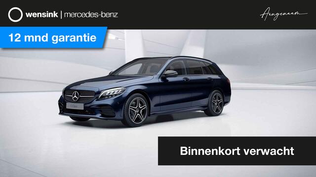 Mercedes-Benz C-KLASSE Estate 180 Business Solution AMG | Night | Panoramadak | Widescreen | Stoelverwarming | Achteruitrijcamera |