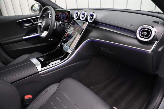 Mercedes-Benz C-KLASSE 300e AMG | 313PK | Head-up | Keyless | Burmester | Distronic+ | Sfeerverl. | Stoelkoeling | Stuurwielverw. | Memory | 2025.