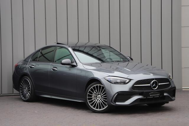Mercedes-Benz C-KLASSE 300e AMG | 313PK | Head-up | Keyless | Burmester | Distronic+ | Sfeerverl. | Stoelkoeling | Stuurwielverw. | Memory | 2025.