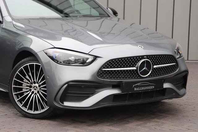Mercedes-Benz C-KLASSE 300e AMG | 313PK | Head-up | Keyless | Burmester | Distronic+ | Sfeerverl. | Stoelkoeling | Stuurwielverw. | Memory | 2025.
