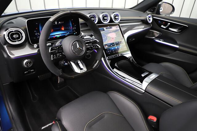 Mercedes-Benz C-KLASSE Meer fotos volgen! AMG 63 S E Performance | 680PK | Head-up | Carbon int+ext | Schaalstoelen | Burmester | AMG Drivers-package | Keyless |