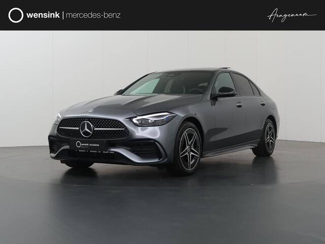 Mercedes-Benz C-KLASSE 300e Business Solution AMG | Stoelventilatie | | Panoramaschuifdak | Burmester | AMG-line plus | Head-up display |